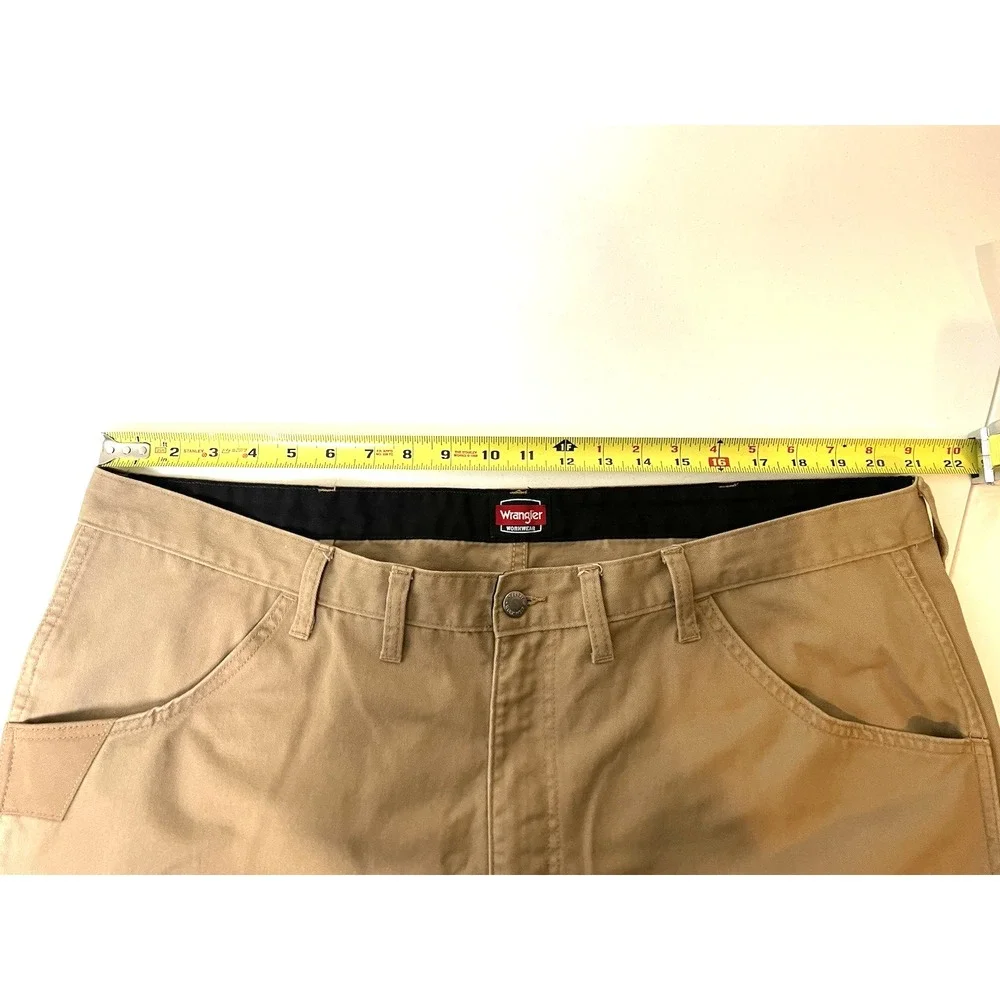 Wrangler Workwear Men's Brown Pants Farmcore‎ Construction Rodeo Outdoor 44x30
